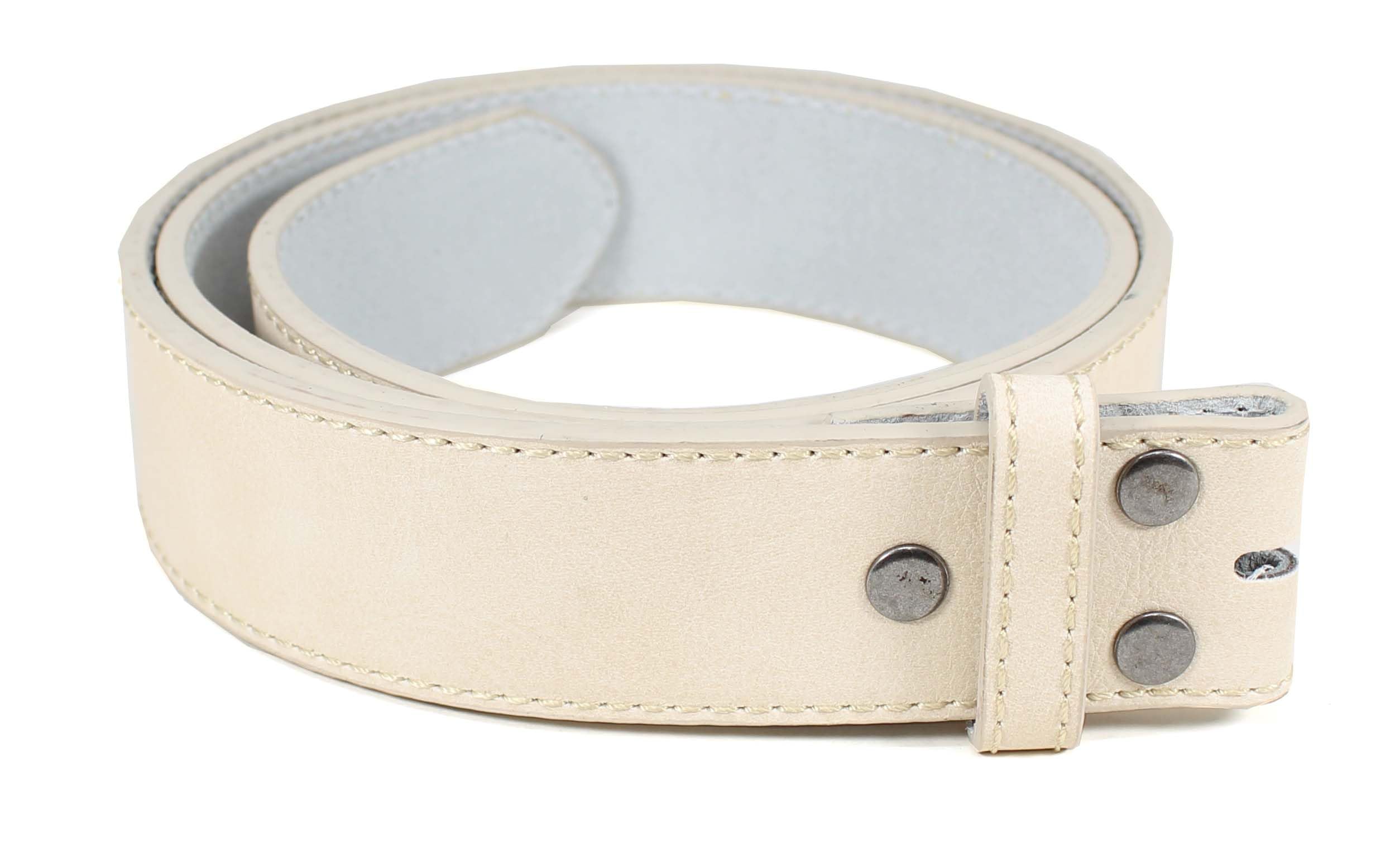 Leather Belt Strap Vintage Distressed Texture 1.5" Wide For Men and Women