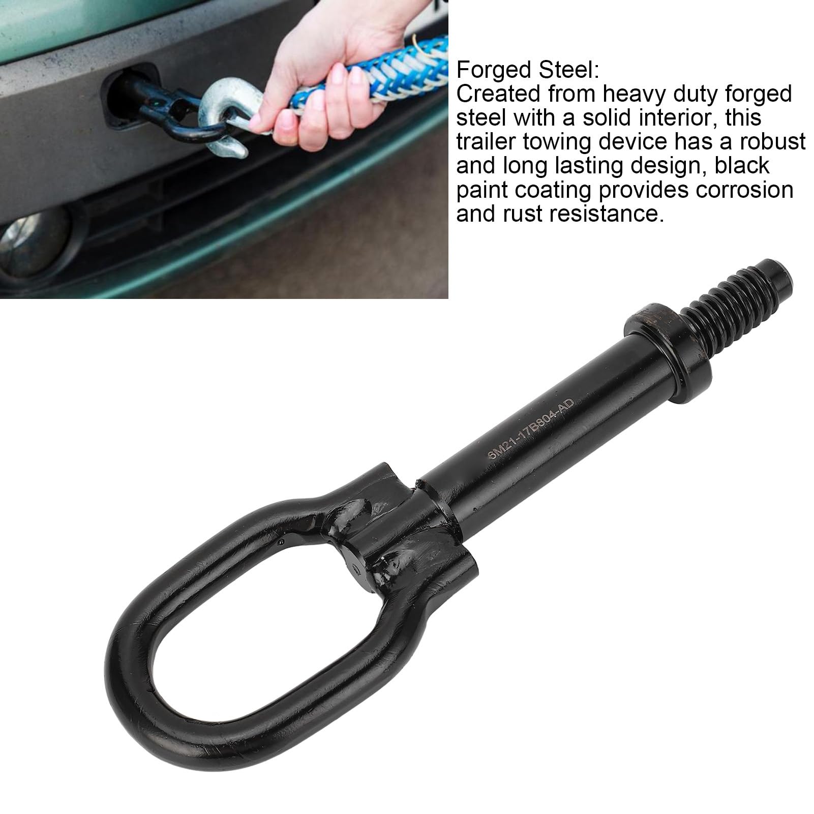 Urządzenie do Holowania Przyczepy 1768868 Przód Tył Hak Holowniczy z Uchem do Holowania dla Energi Ecosport Focus Mondeo Hak do Holowania
