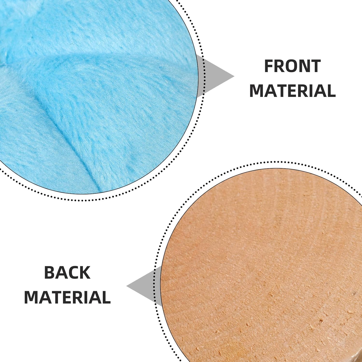 SUPVOX 2pcs Pumpkin Needle Cushions for Sewing and Embroidery, Sky Blue Cotton Pincushion Set with Stable Base for Needle Organization and DIY Crafts