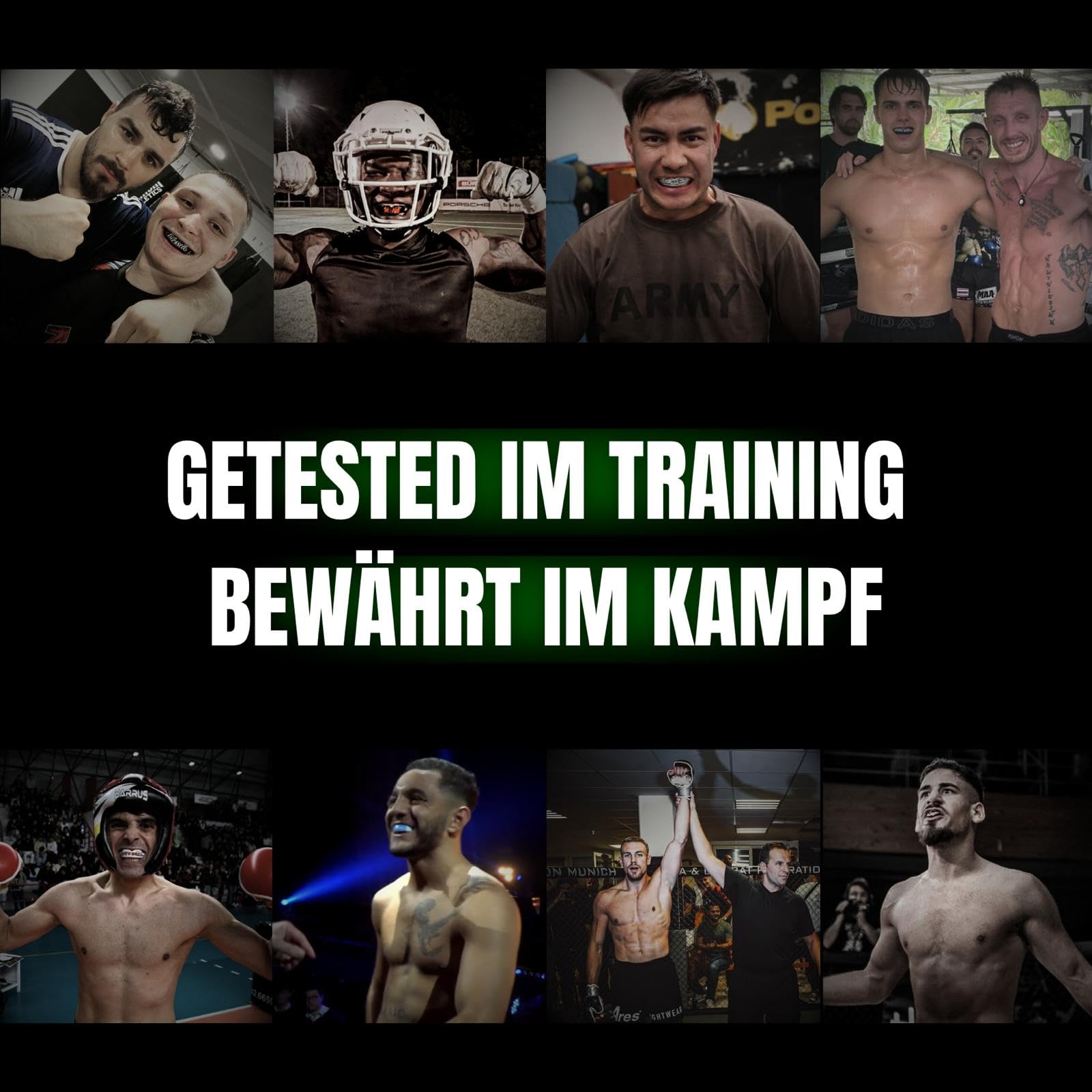 ProLine Mundschutz Boxen inkl. Aufbewahrungsbox für Kampfsport, MMA & Athleten I Maximaler Zahnschutz dank idealer Passform in TOP Qualität I Profi Mouthguard für Herren & Damen