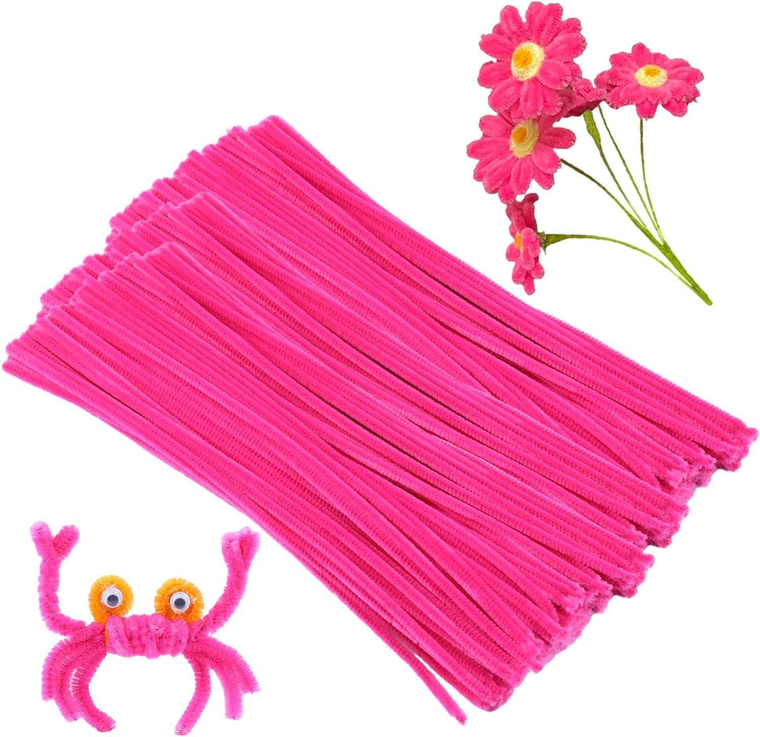 Olive Green Pipe Cleaners - 100 Pack for Crafts & DIY -10