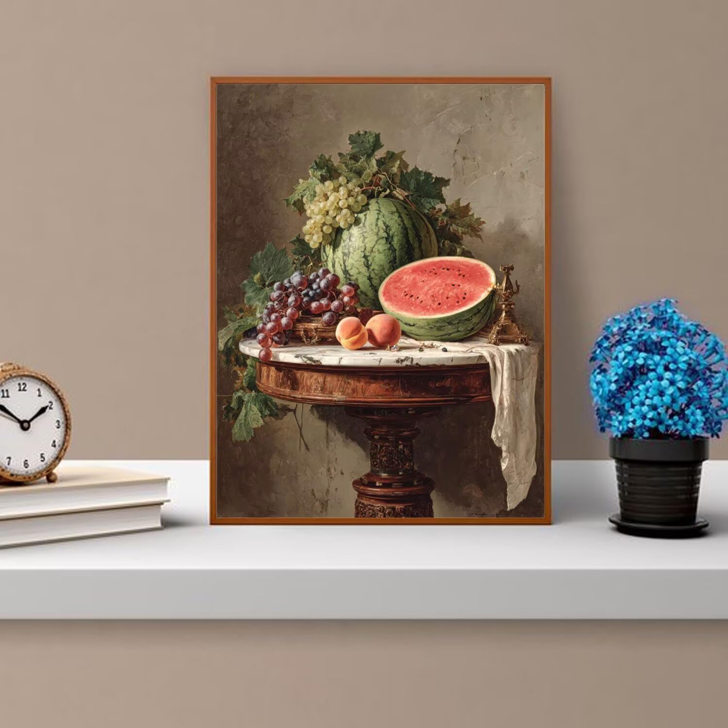 Dipingere con i Numeri Adulti frutta, melona Dipingere con i Numeri Bambini DIY Kit, Set Premium con Pennelli, Decorazione Casa & Creativo Regalo di Compleanno, Attività di Tempo libero 90x120cm z-401