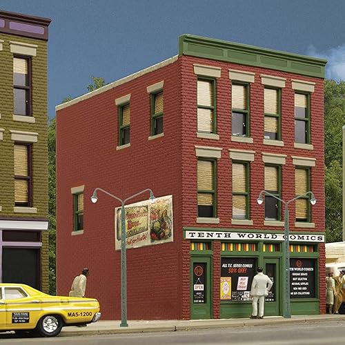 Miniatura 2 de Operitacx Miniaturas de decoración LED, 2 unidades, modelo de tren, lámpara de tren, luces de calle, accesorios de tren para mesa de arena de