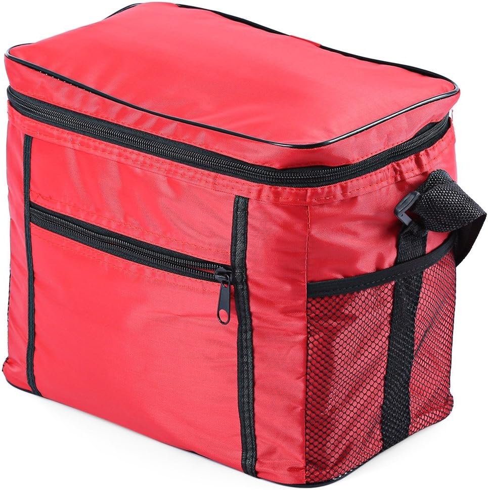 Bolsa de hielo multifuncional portátil de aislamiento de tela nevera de viaje senderismo picnic camping bolsa de hielo contenedor de almacenamiento de alimentos bolsa fresca
