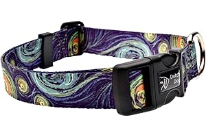 Exquisite Van Gogh's Celestial Dog Collar