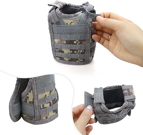 Miniatura 3 de Arnés y correa para animales pequeños, conejillo de indias, gatito, cachorro, hurón, accesorios de ropa