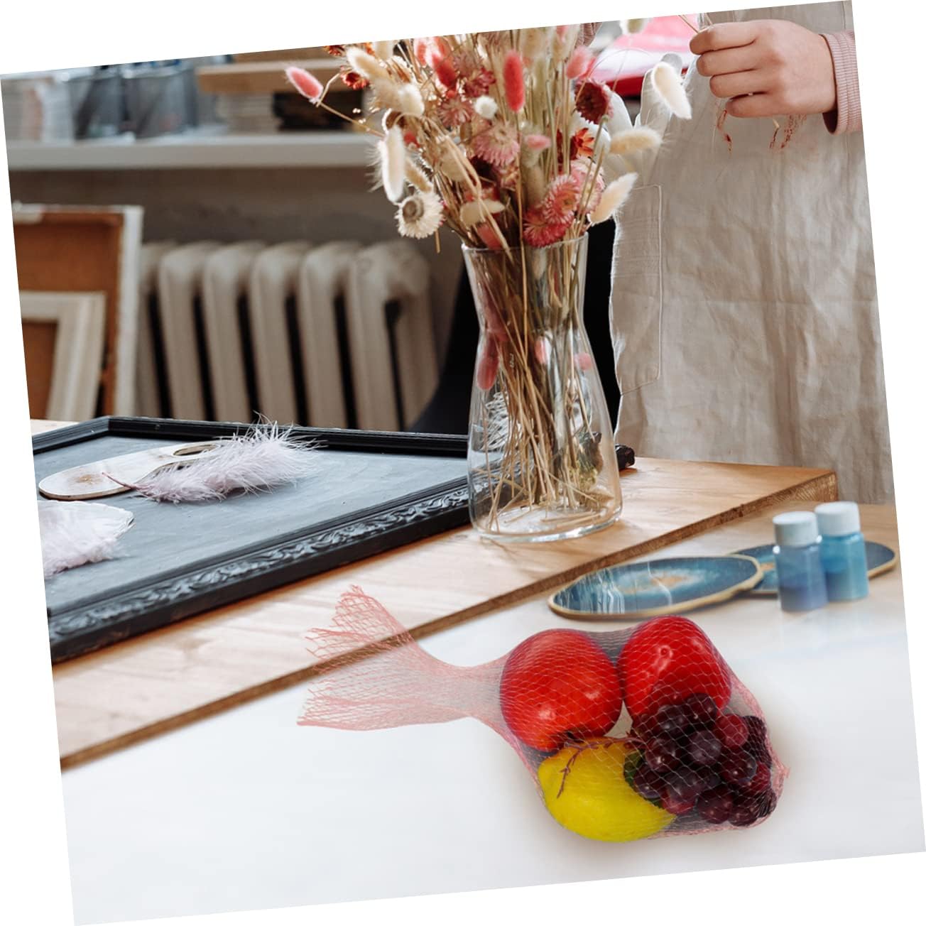 KICHOUSE 250pcs Fruit and Vegetable Storage Bags Reusable Produce Bags Root Vegetable Storage