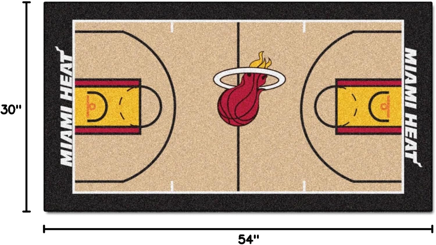 FANMATS NBA Unisex-Adult NBA Court Large Runner