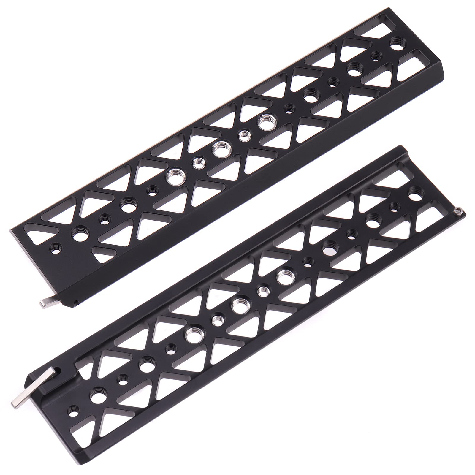 FOTGA Piastra a sgancio rapido leggera a coda di rondine, supporto per gabbia per fotocamera standard Tilta, Nero , 10-Zoll