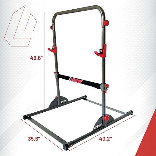 Miniatura 2 de Lifeline Fitness Exer Tower - Estación de entrenamiento todo en uno para ejercicios de peso corporal total, equipo de entrenamiento variable para