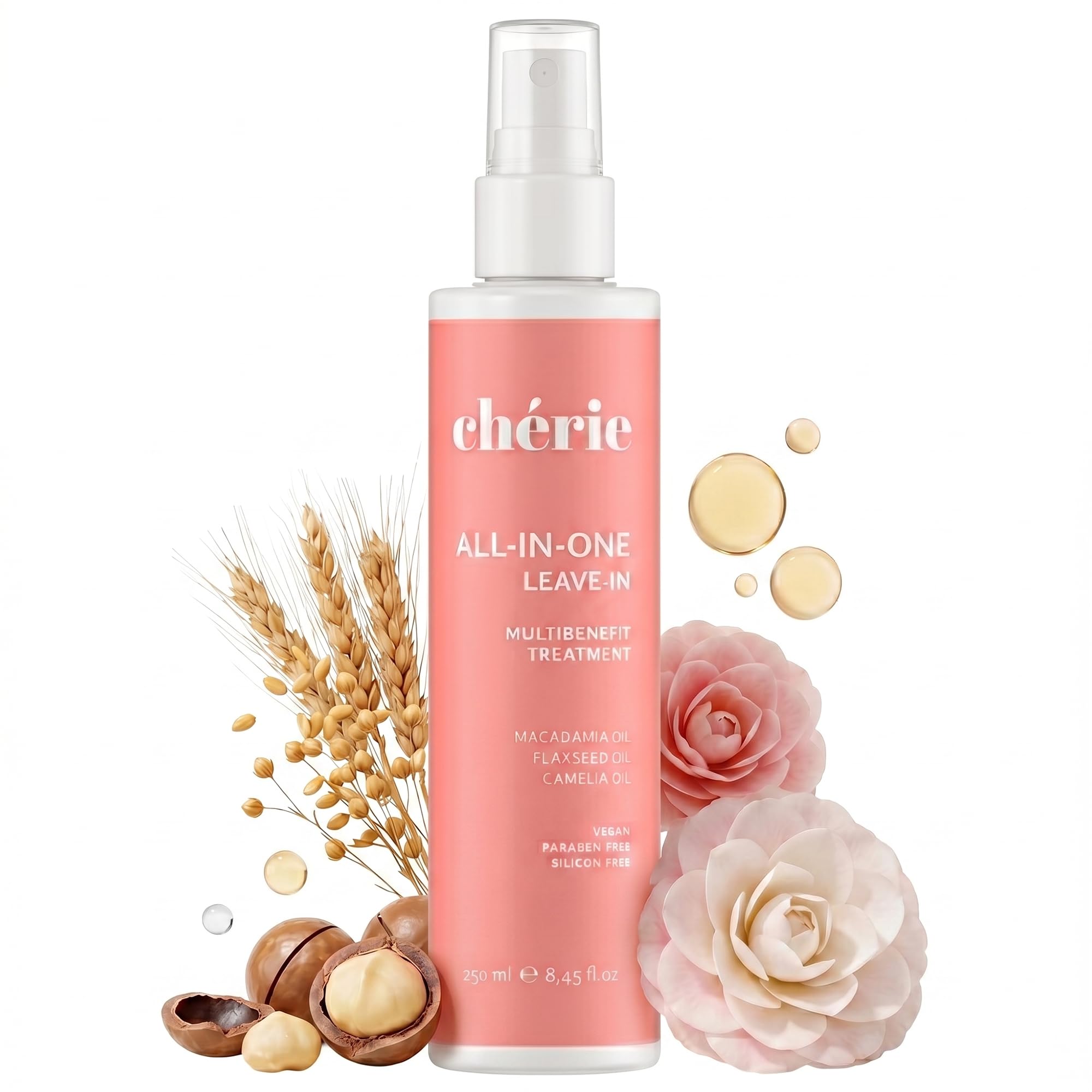 Amazon.com : chérie All-in-One Leave-In Conditioner Spray with