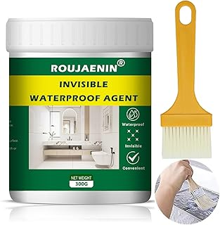300g Invisible Waterproof Sealant, Anti-Leaking Clear Insulation Sealant Super Strong Anti-Leakage Agent, For Roof,Bathroom, Patio Sealer Outdoor, Indoor