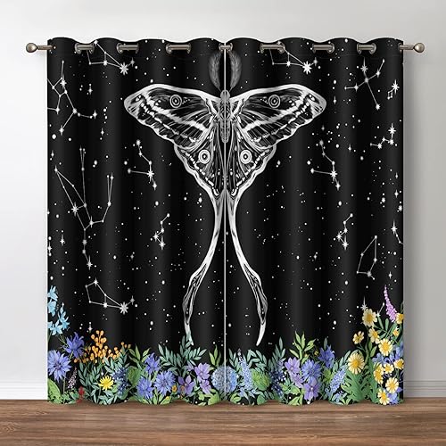 Miniatura 7 de Jekeno Cortinas opacas para ventana de playa oceánica, isla tropical de verano, palmeras costeras, decoración para dormitorio, sala de estar,