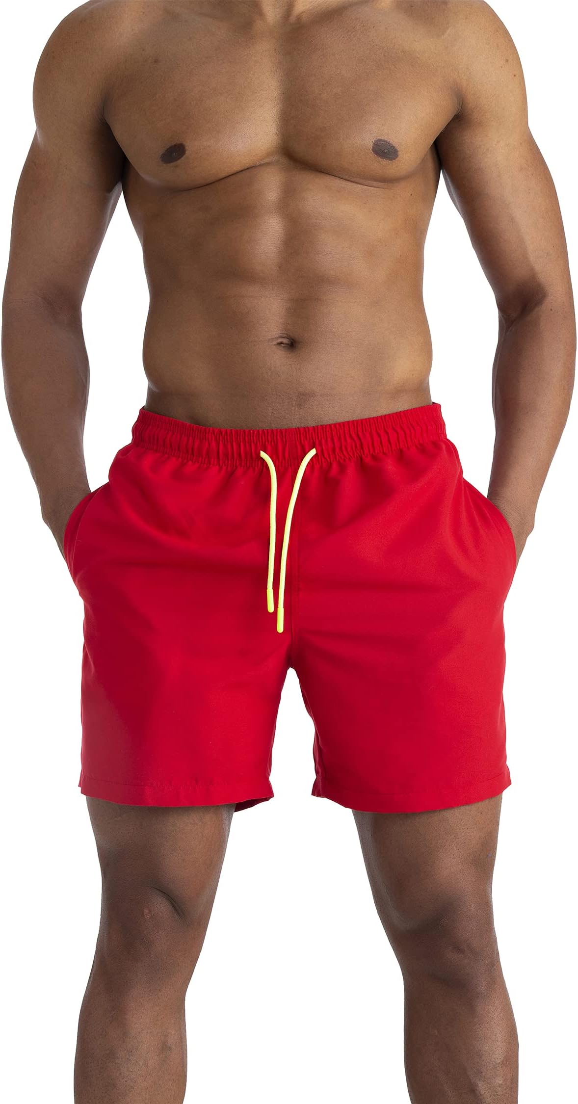 AITLGINVENMen's Swim Trunks Swimwear Sports Shorts with Pockets