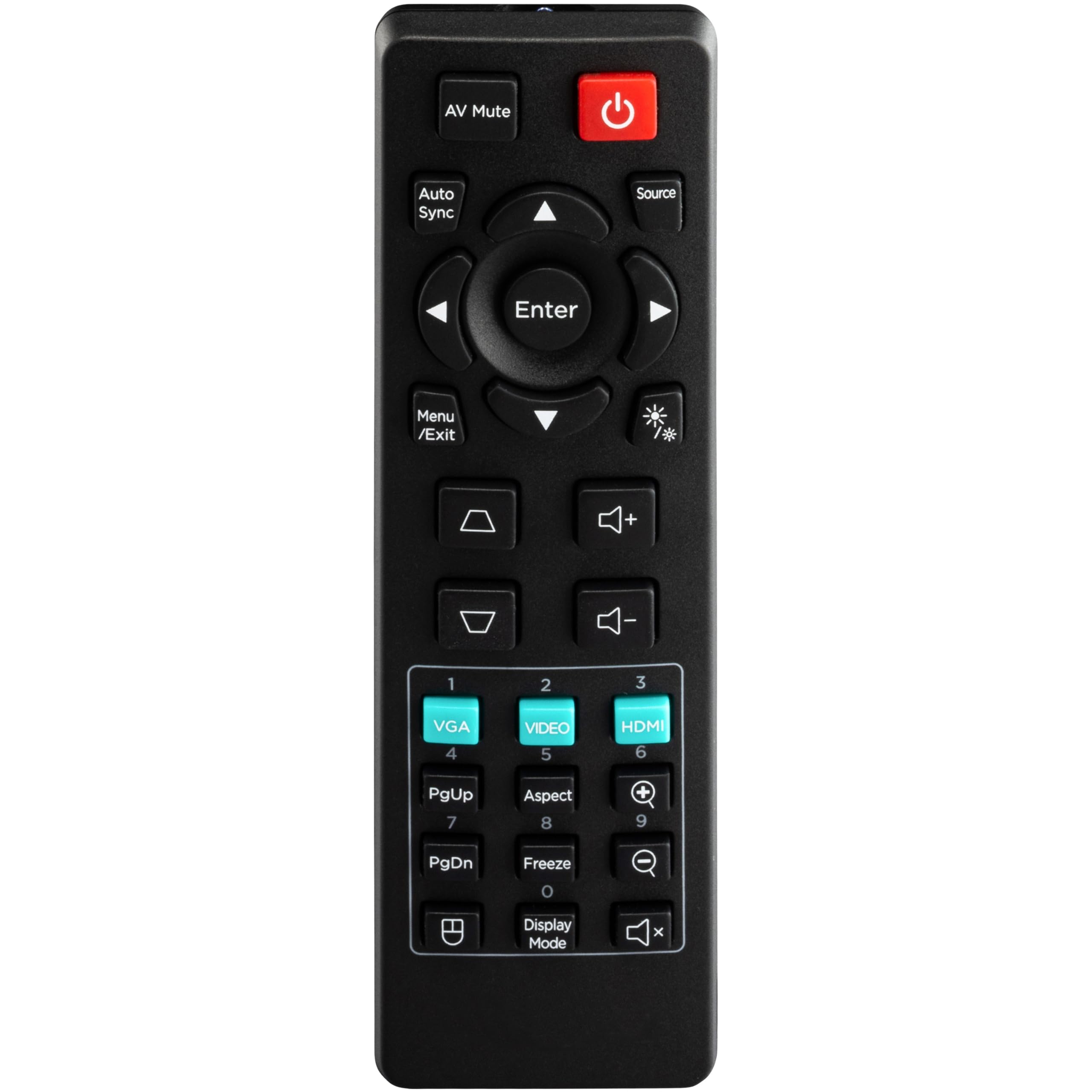 Remote Controller for Projectors ViewSonic LS710HD, LS740HD, LS740W, LS751HD, PA700S, PA700W, PA700X, PS502W, PS502X