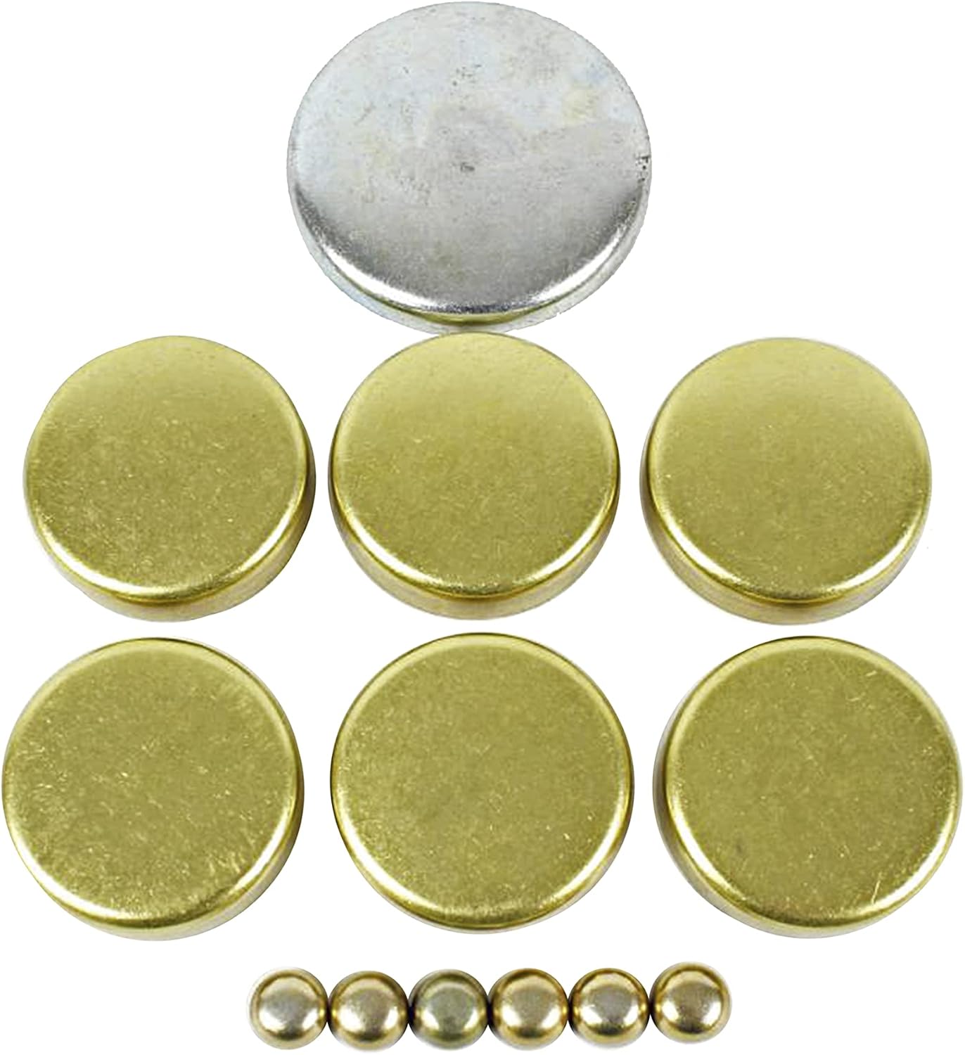 DNJ FPS4160 Brass Freeze Plug Set for 19972015 / Ford