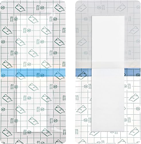 14 unidades de vendaje protector de ducha impermeable de 4 x 8 pulgadas para reemplazo posterior a la rodilla, recuperación de cirugía de cadera,