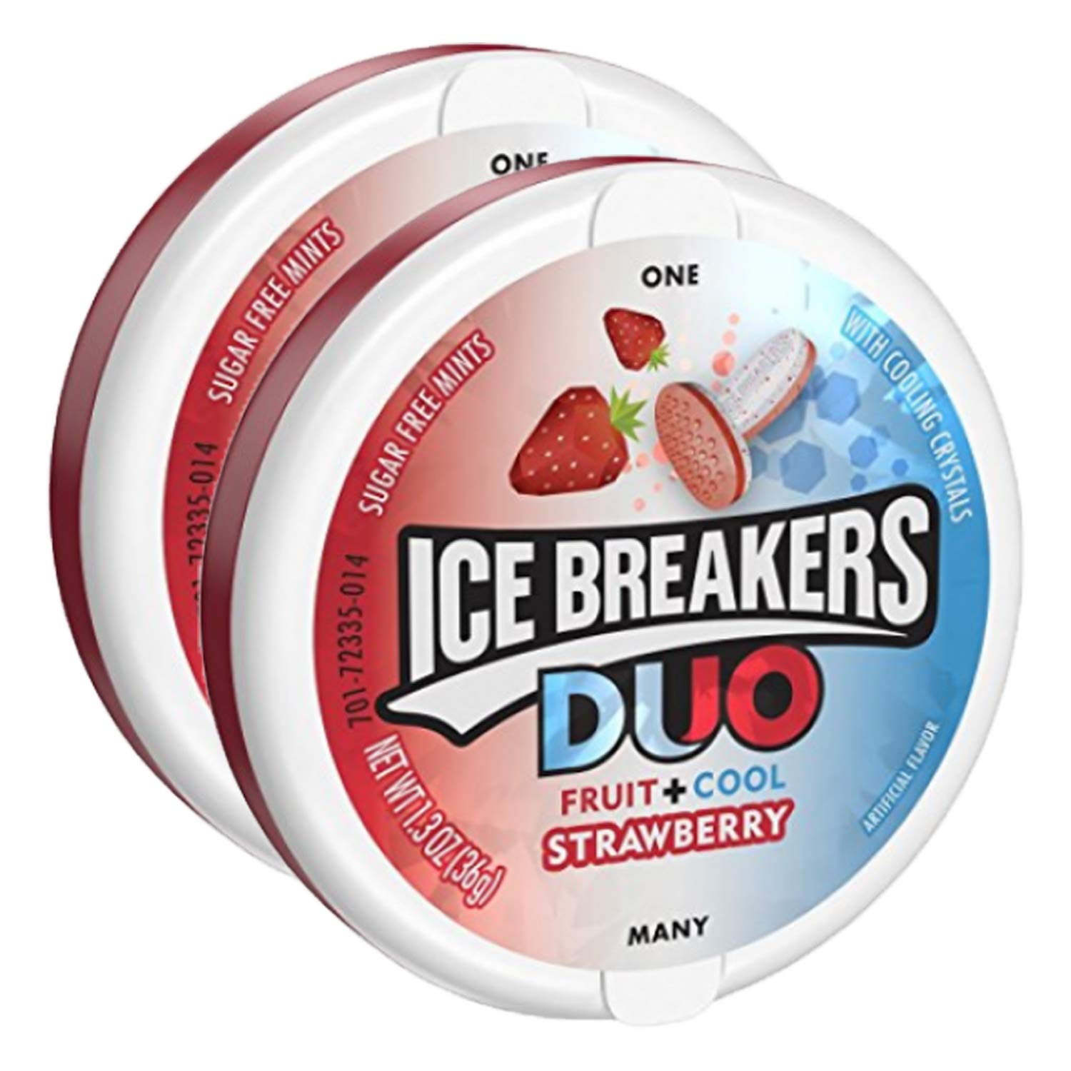 Duo Fruit + Cool Strawberry, 2 x 36 g