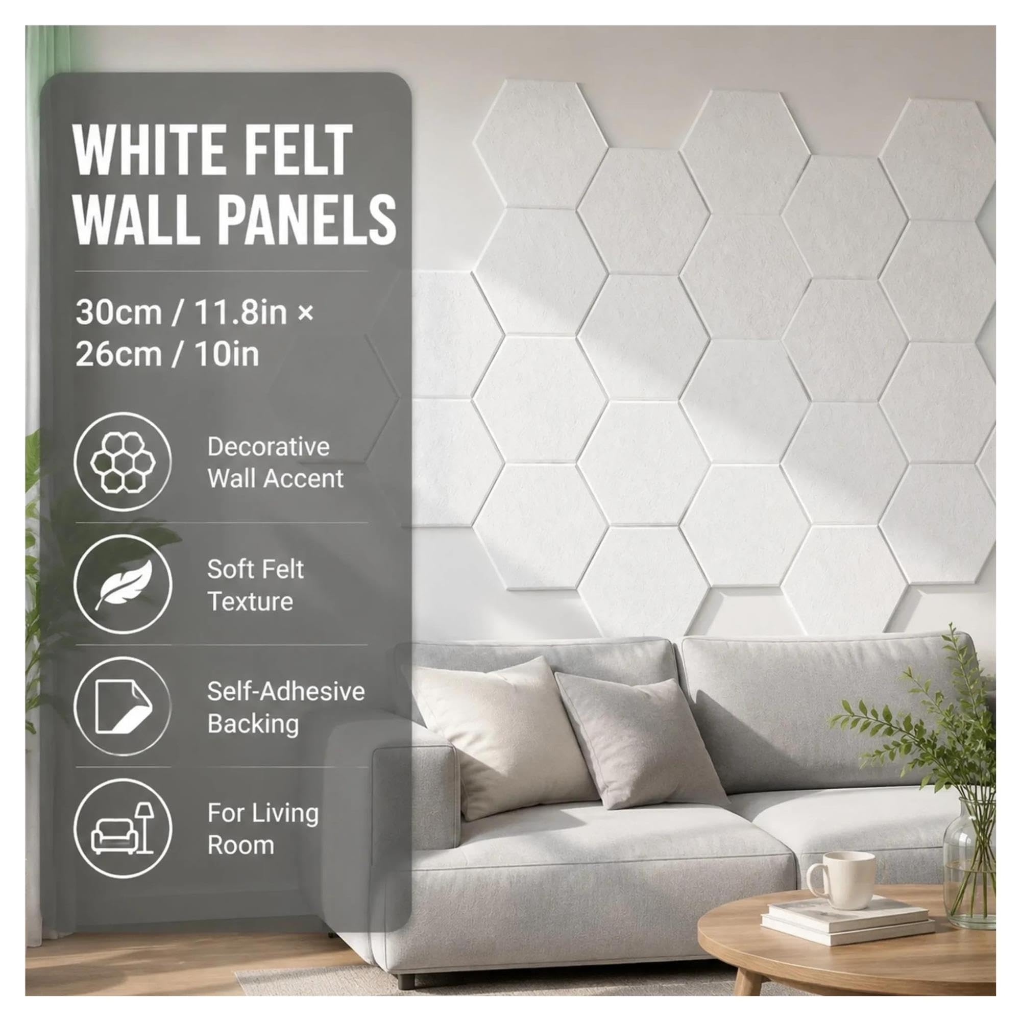 Panel Acústico Hexagonal Paneles Acústicos Hexagonales