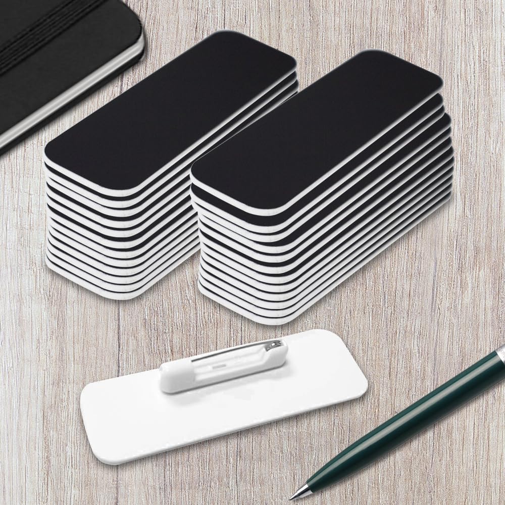 Amazon.com : Name Tag/Badge Blanks - 25 Pack - Black 1