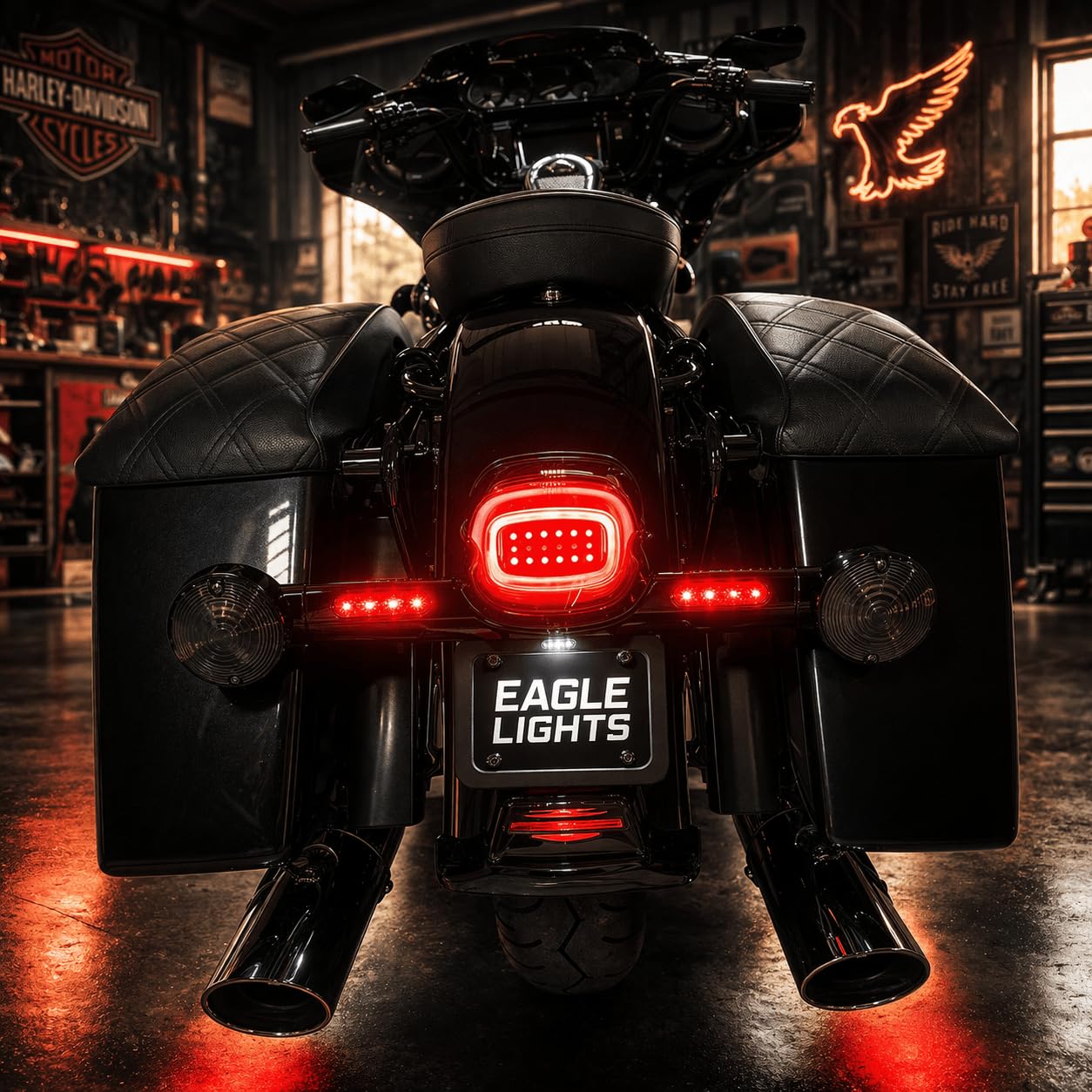 Amazon | Eagle Lights HALOZ レイバックLEDテールライト ウィンカー