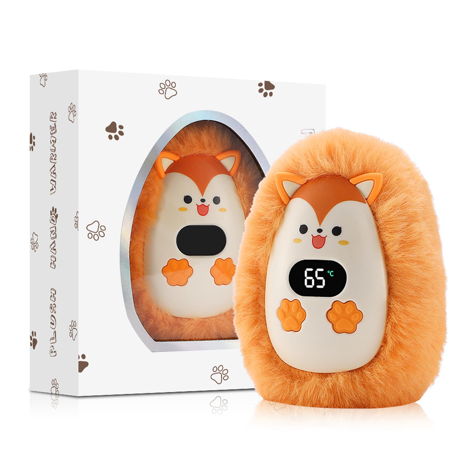 Scaldamani invernale ricaricabile tramite USB | Design animale con riscaldamento della mano, scaldabagno intelligente design divertente | per uso domestico, campeggio e passeggiate