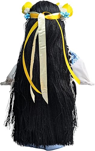 Miniatura 3 de Muñeca Motanka ucraniana coleccionable exclusiva de 12 pulgadas sobre base de madera, muñeca de la madre naturaleza, diseño eslavo hecho a mano en