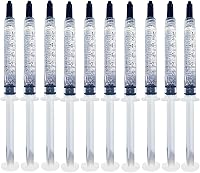 Vista 1 de Bright White Smiles 22% de repuestos de gel blanqueador de dientes, paquete de 10 unidades de gel blanqueador, blanquea tus dientes sin