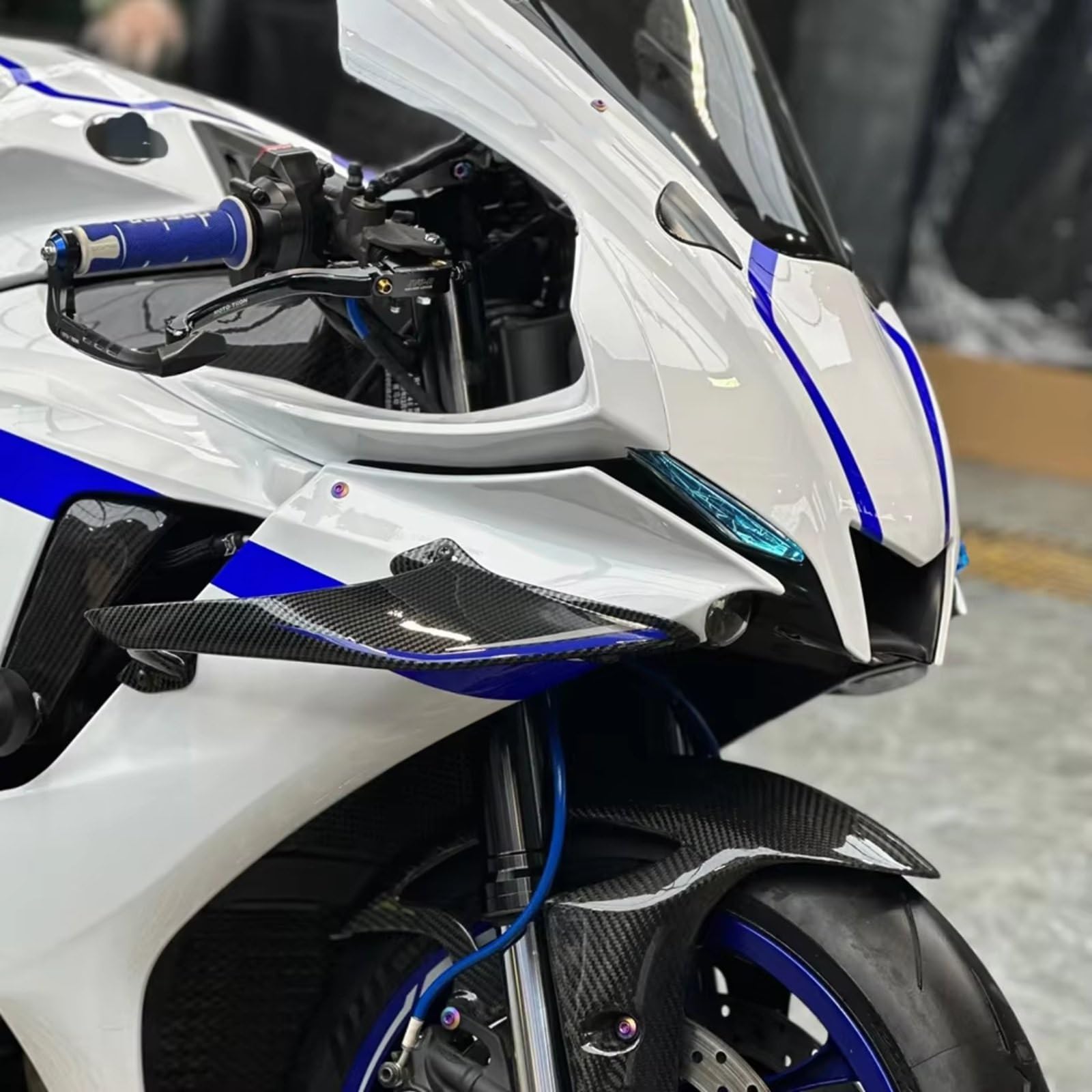 Motorrad-Flügelspoiler Für YZF R1 R1M 2020–2025 Aerodynamisches Winglet