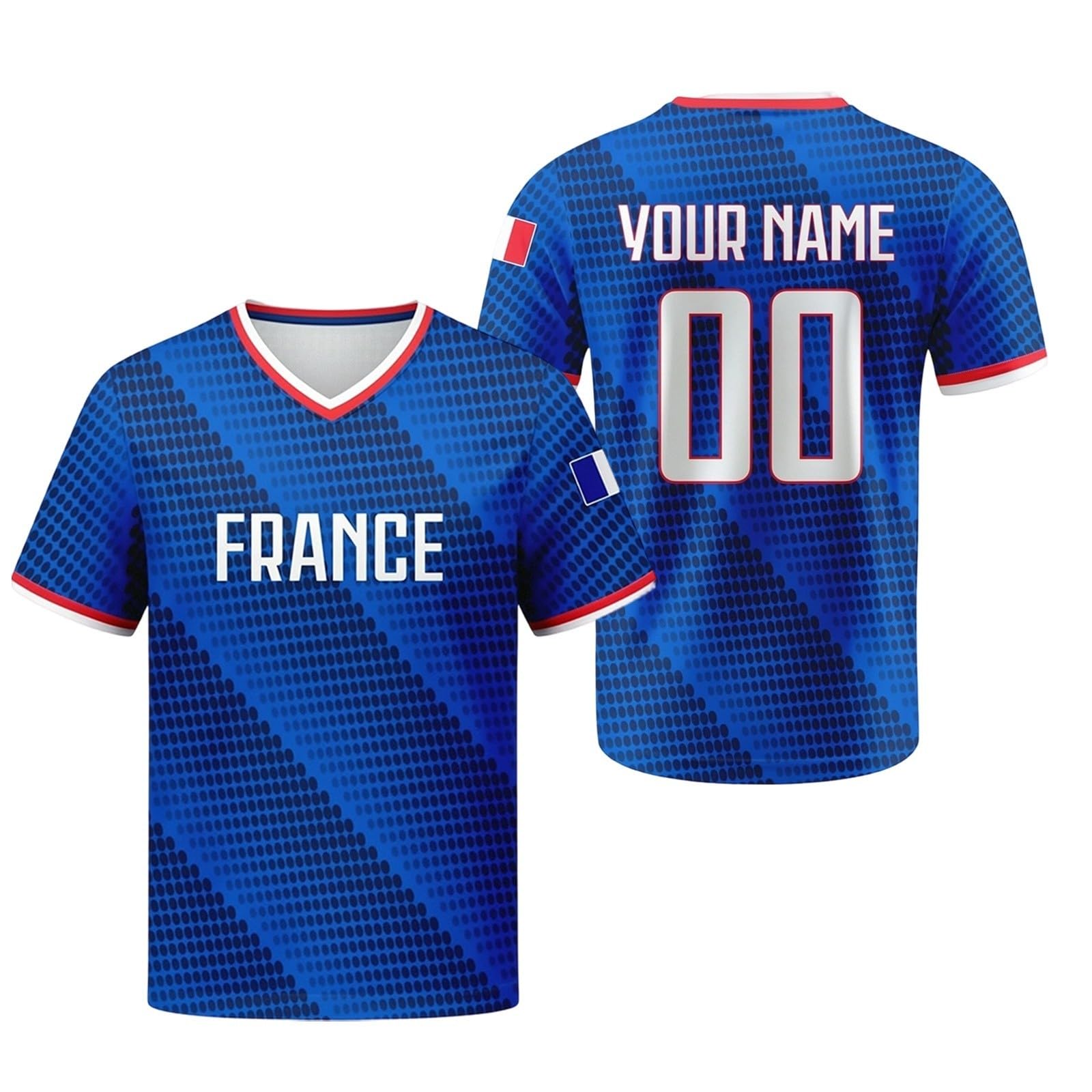 Maillot de Foot Personnalisé Enfant Adulte 2026 - Maillot de L'équipe avec Nom Numéro Homme Garçon Ensemble de Maillots Domicile et Extérieur, Football Shirt Short Chaussettes Vêtements Sport Cadeau