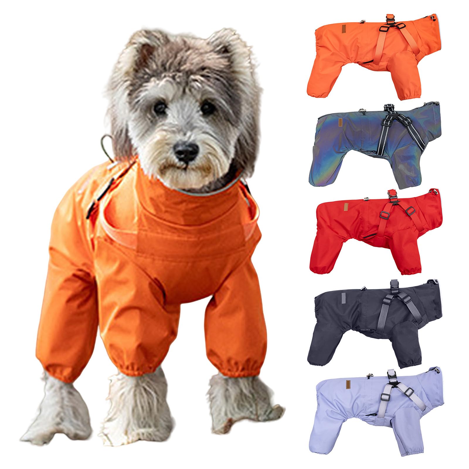Wasserdichter Wintermantel für Hunde, Purple XXXL