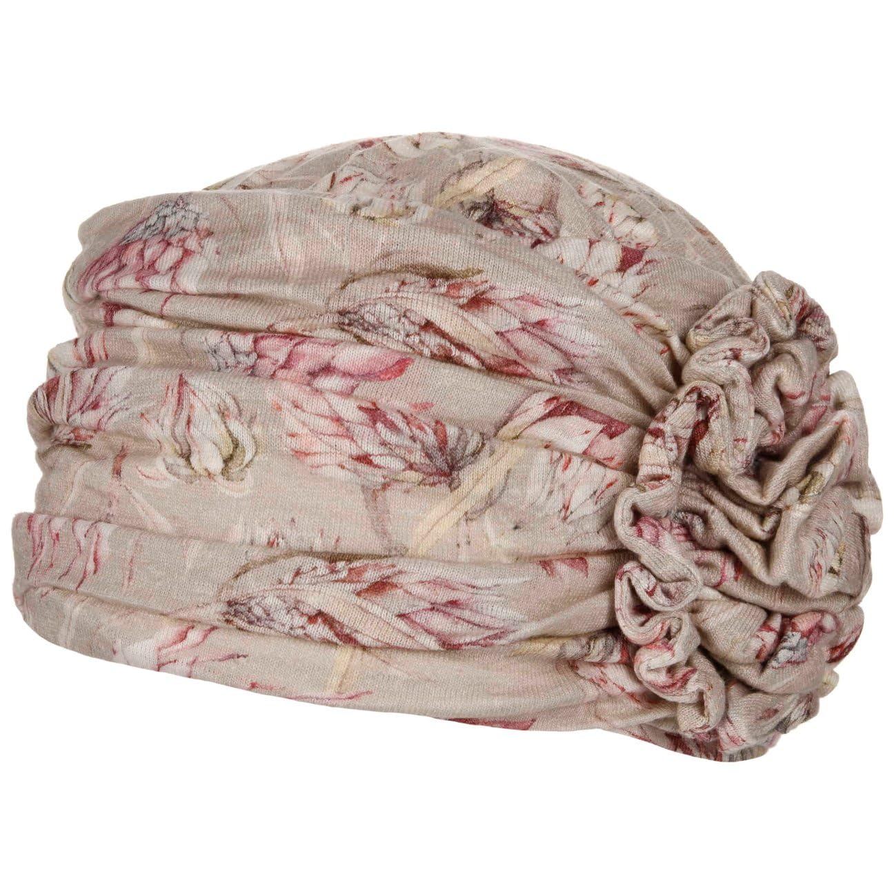 Christine Headwear Women's Grey Lotus Protea Turban By