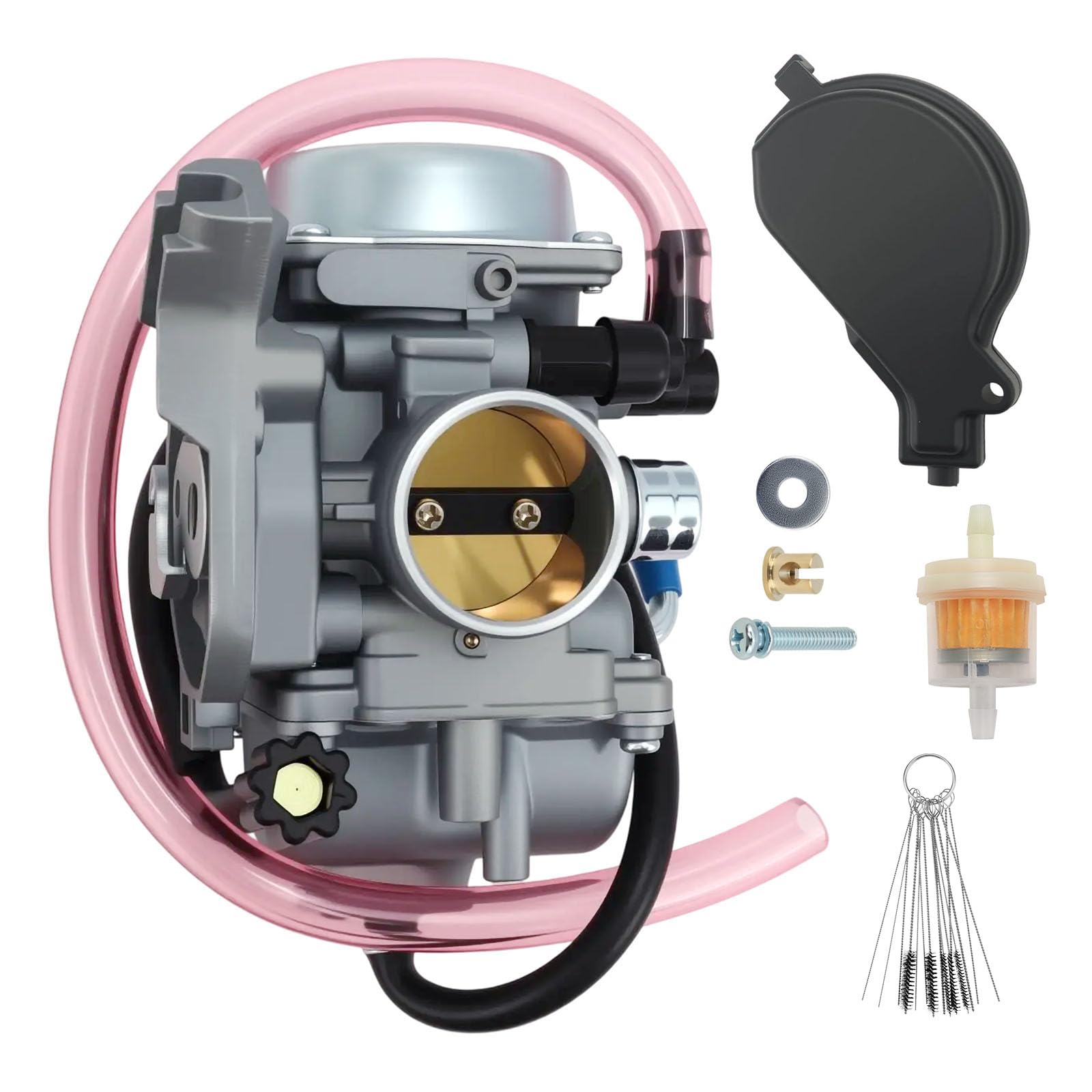 Photo 1 of 0470-454 Carburetor, Compatible with Arctic Cat 400 ATV 2x4 4X4 2002 2003 2004, Compatible with Cvk 32 CARB