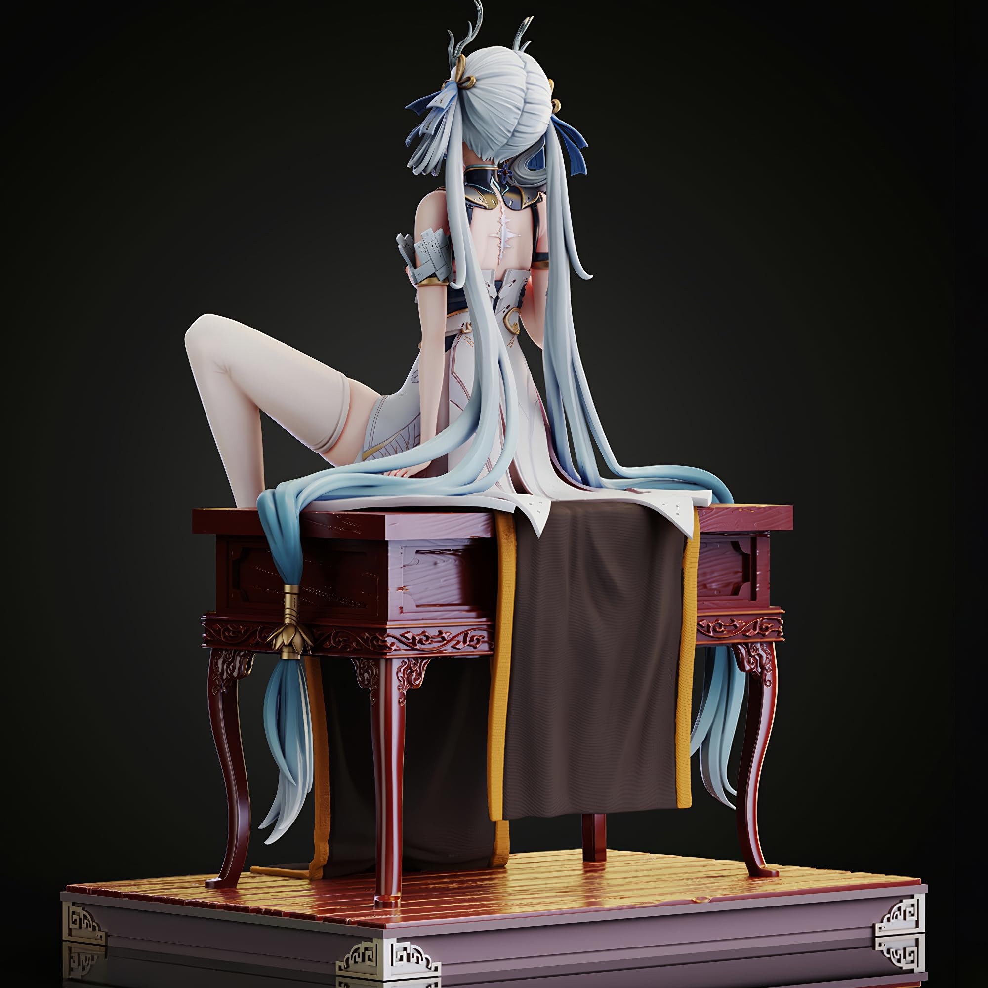 Amazon.co.jp: 今汐 1/7スケール 塗装済み完成品フィギュア : ホビー