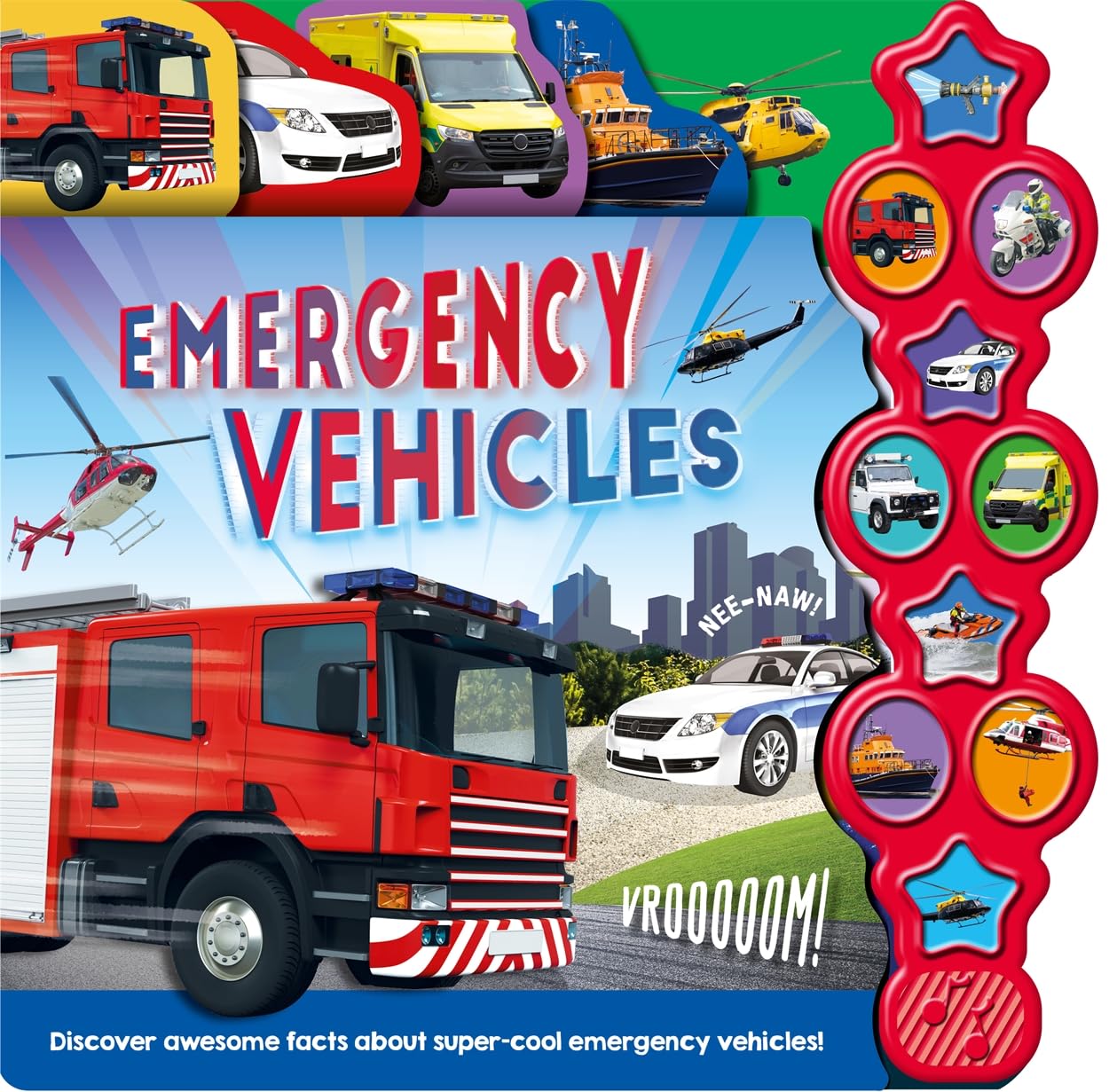 Emergency Vehicles (My First Tabbed Sound Book)