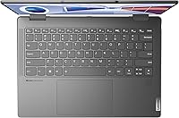 Vista 5 de Lenovo Yoga 7i 2-in-1 Laptop 14" 2.2K IPS Touch 13th Gen Intel 10-Core i7-1355U 16GB DDR5 512GB SSD Backlit Fingerprint Thunderbolt USB4 FHD