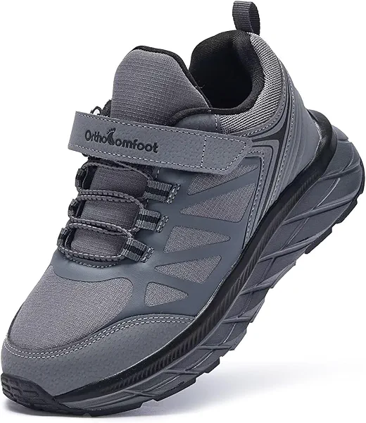 Kids Orthopedic Tennis Shoes for Boys and Girls: Comfortable Casual Plantar Fasciitis Arch Support Athletic Running Sneakers, Little Kid/Big Kid School Sports Walking Shoes for Foot and Pain Relief