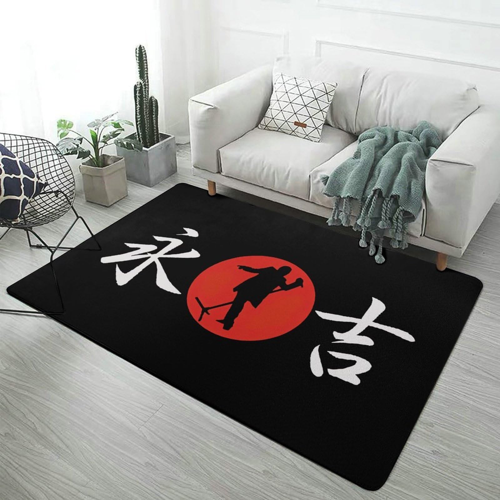 Amazon | カーペット 矢沢永吉 じゅうたん 絨毯 150cm×100cm ラグ