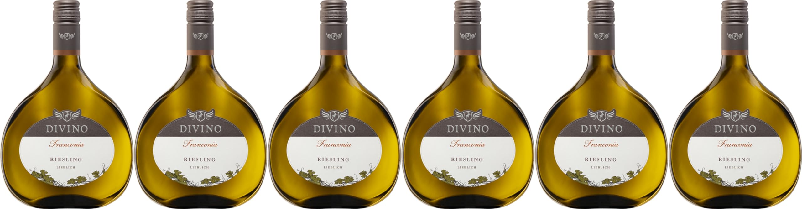 Divino eG FRANCONIA Riesling Spätlese 2023 Lieblich (6 x 0.75 l)