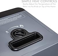 Vista 4 de Hike Crew Calentador de Agua de Propano Portátil y Bomba de Ducha – Sistema Compacto de Ducha para Limpieza al Aire Libre con Pantalla LCD y Apagado