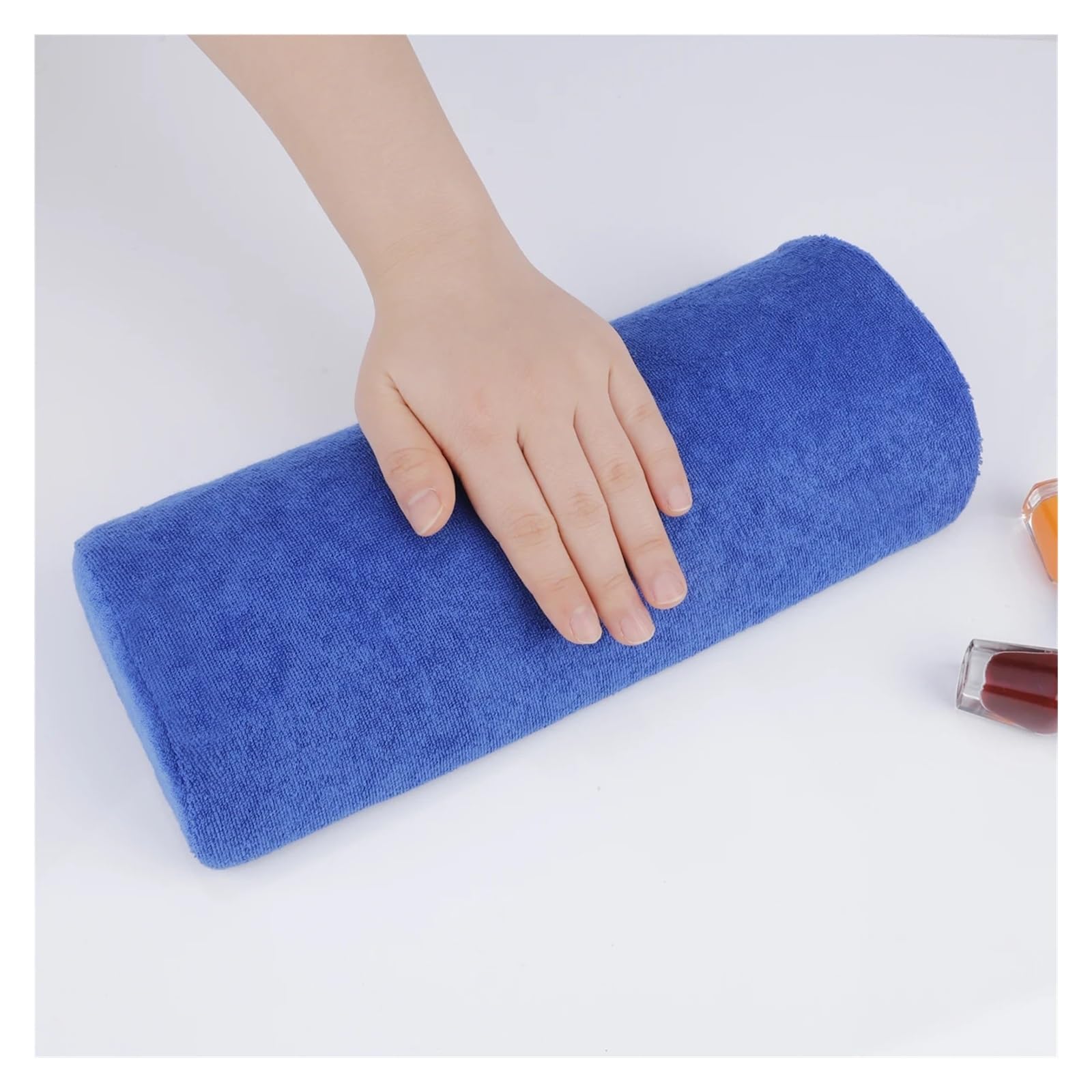 Reposamanos suave for uñas, almohada for brazo, soporte for mesa de manicura, cojín, esponja Palma, herramienta profesional escritorio, 3 uds para Reposabrazos(Cow pattern)