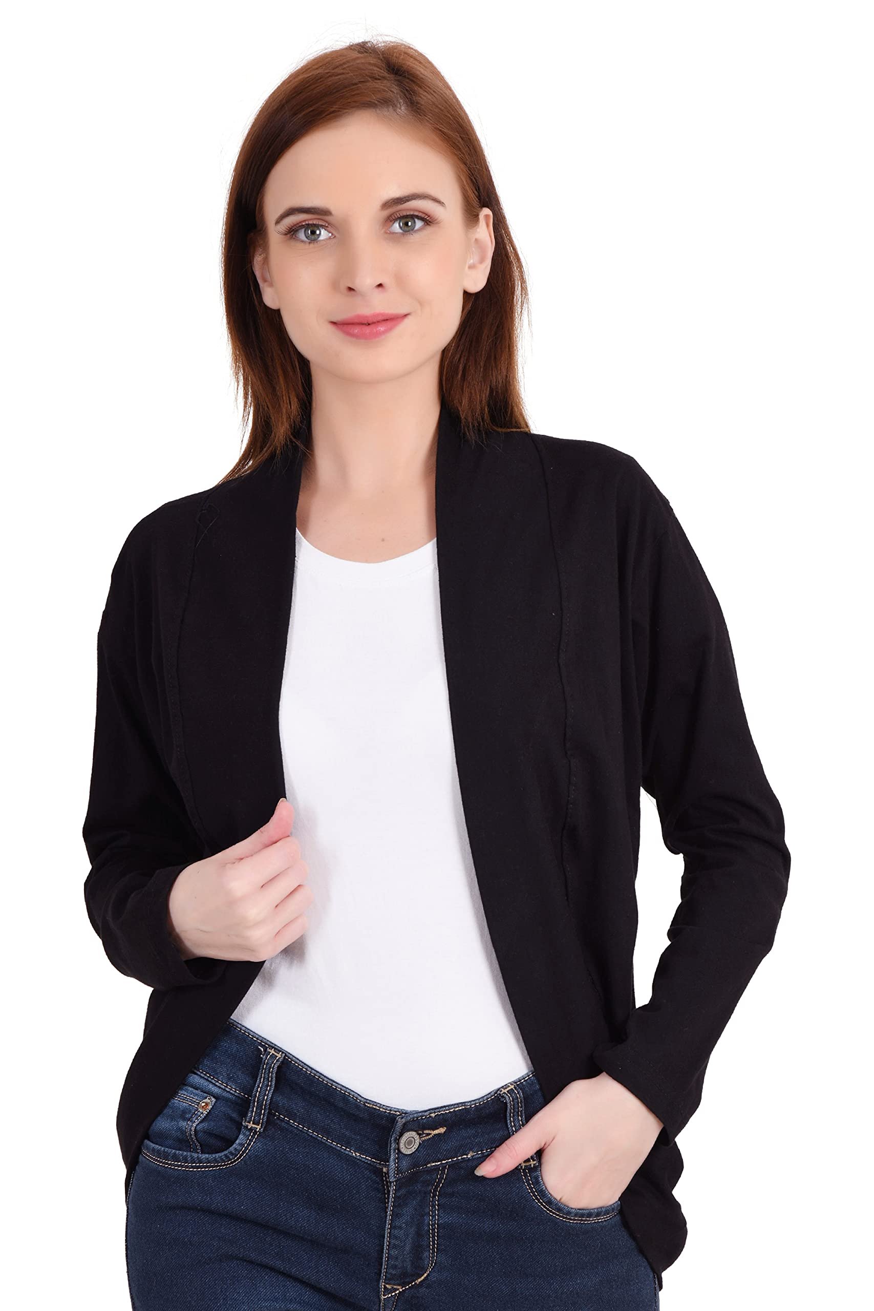 rravayki Women/Girl's Cotton Casual Shrug-picture-16