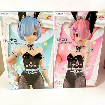 フィギュアまとめ売り　リゼロBiCute Bunnies Figure Amazon.co.jp: フリュー Re:ゼロから始める異世界生活 レム