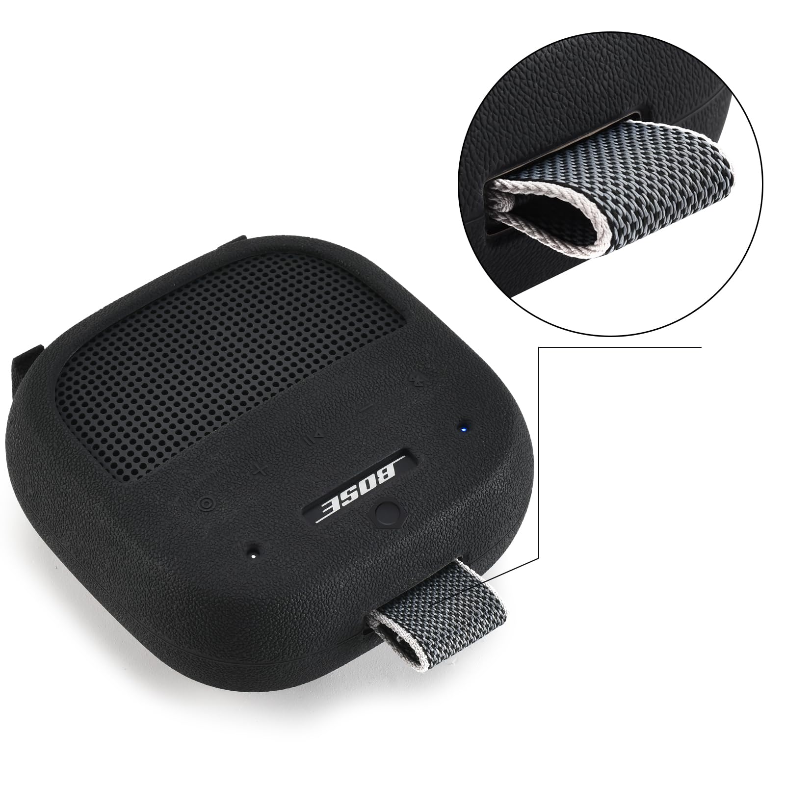 BOSE SoundLink Micro speaker 黒 カバー付き Amazon.com: Aenllosi Case for Bose SoundLink Micro Bluetooth