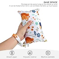 Borsa Per Pannolini Wet Bag JANDH - 2 Pezzi, Riutilizzabile, Appenda Al Passeggino, Ideale Per Viaggi E Nuoto