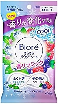 Amazon | Biore 花王 ビオレ さらさらパウダーシート 香り