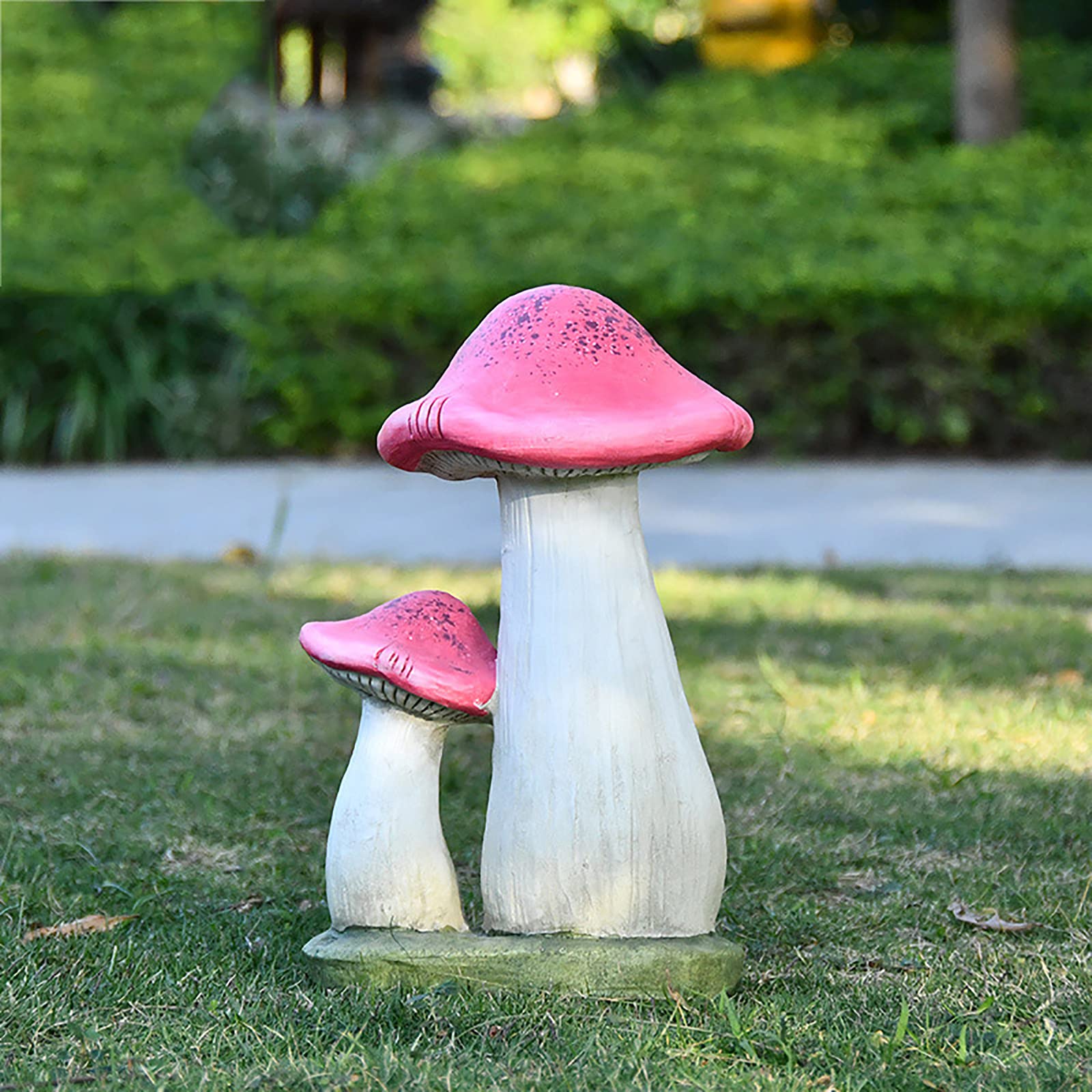 Set Di 4 Anatre Da Giardino In Metallo Con Patina Ruggine – Decorazione Rustica Per Esterno, Grandi E Piccole