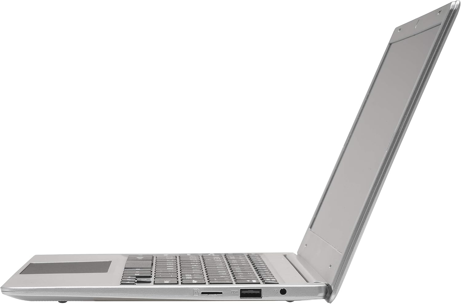 Right side view of Denver NBW-11614G Laptop showing ports