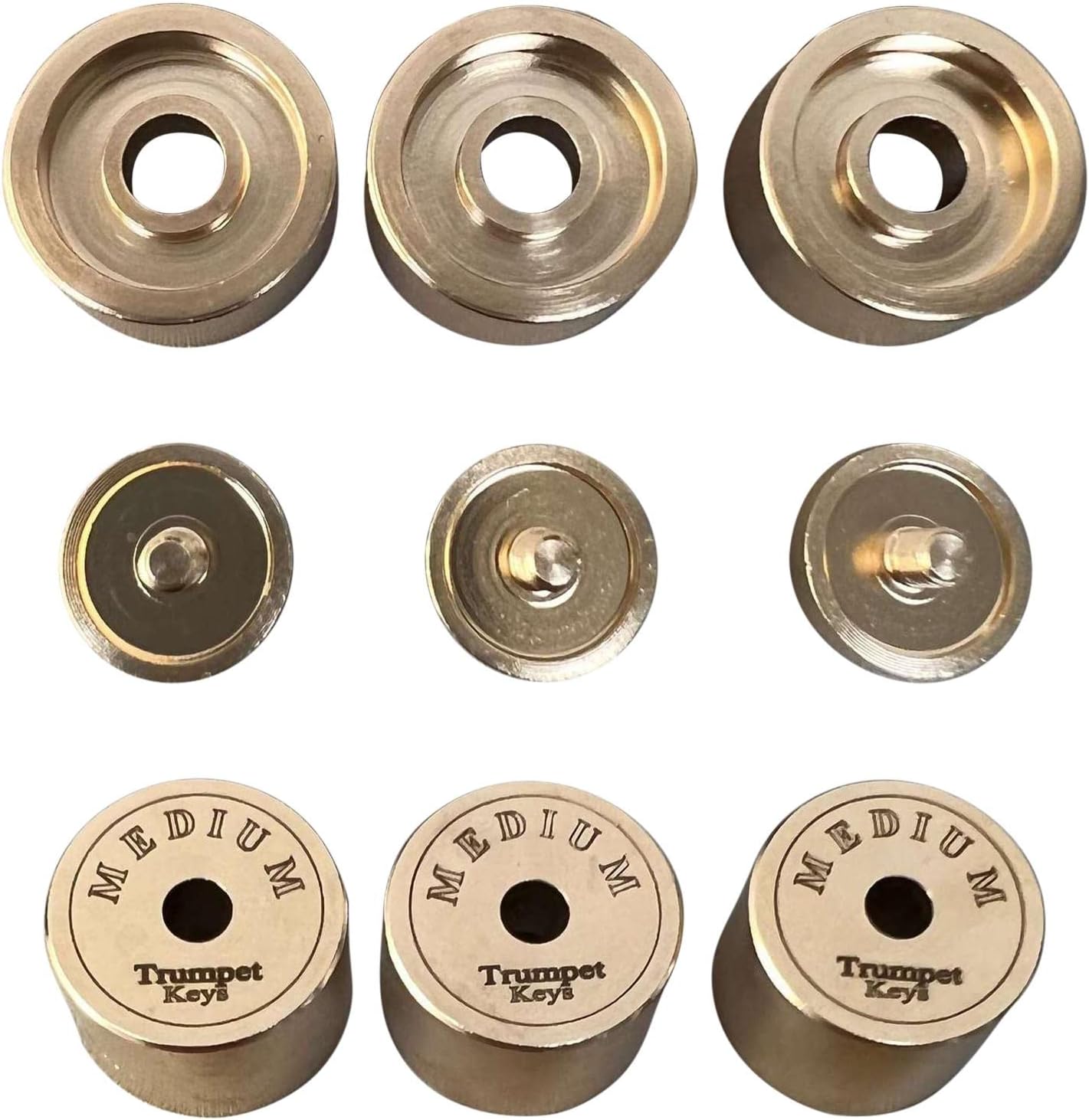 9x Trumpets Valve Caps Musical Instruments Trumpet Repair