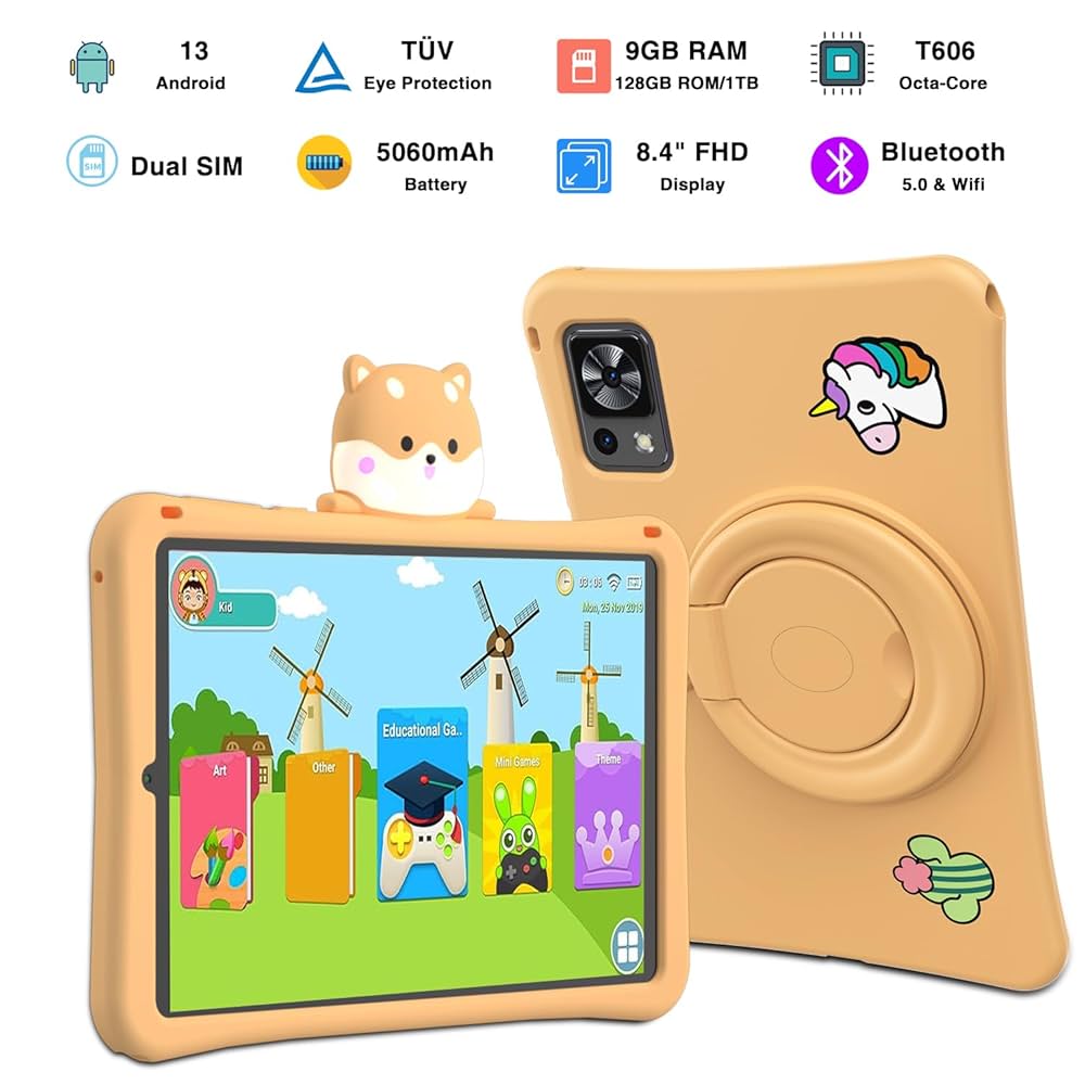DOOGEE T20 Mini KID オレンジ 子供用 タブレット 新品 Amazon.com : DOOGEE T20 Mini Kids Tablet Android 13 Tablet